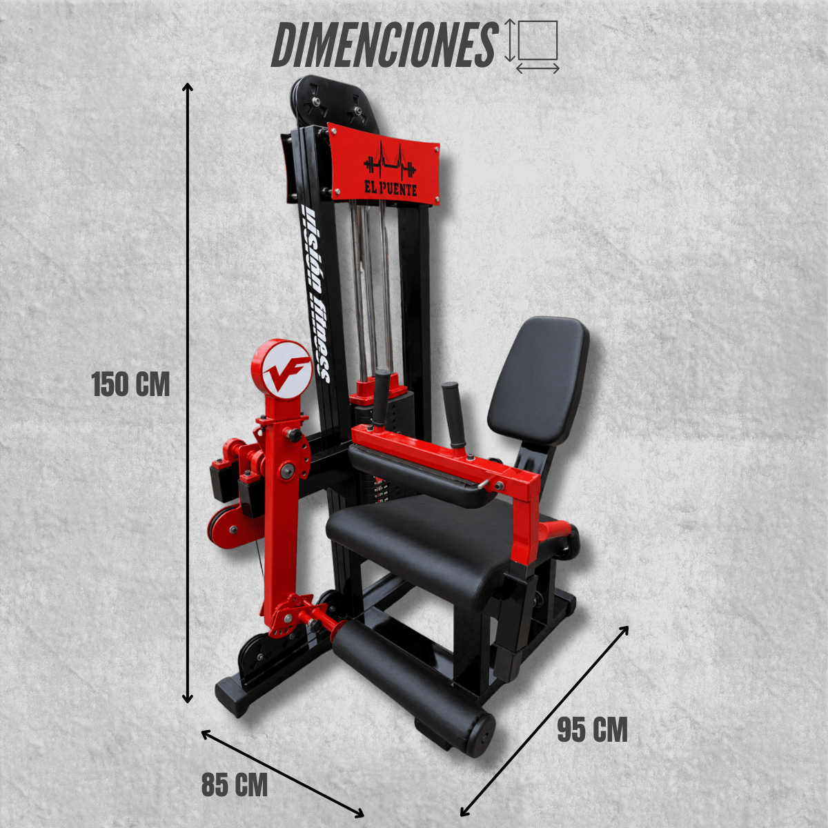 Sillón combinado Cuádriceps/Femoral